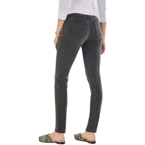 Soft Surroundings~Woman Sz M~Faded Black Wash Ultimate Denim Pull On Legging NWT - Picture 6 of 9
